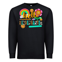 Black hello kindergarten Premium Sweatshirt - NancyCooperArtShop