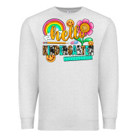 Oatmeal Heather hello kindergarten Premium Sweatshirt - NancyCooperArtShop