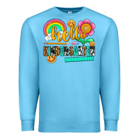 Ocean Blue hello kindergarten Premium Sweatshirt - NancyCooperArtShop