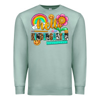 Seafoam hello kindergarten Premium Sweatshirt - NancyCooperArtShop