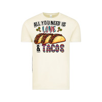 Vintage Arctic All You Need Is Love And Tacos Vintage Tee - CowhideDigitalArt