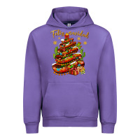 Tulip Christmas Feliz Navidad Urban Hoodie - NancyCooperArtShop