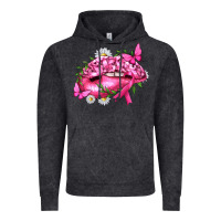 Vintage Black Breast Cancer with Ribbon Pink Lips Vintage Hoodie - texasbilliewilder