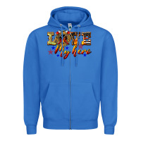 True Royal Love My Hero Firefighter Zipper Hoodie - LillyAllenDesigns