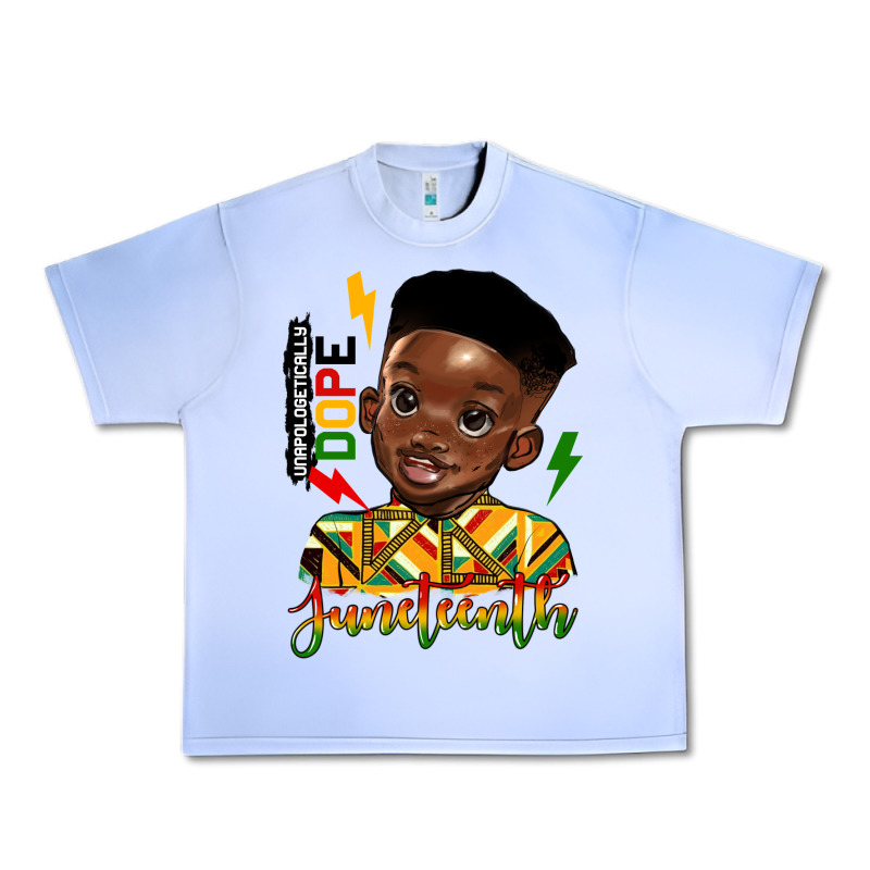 Juneteenth Black Boy Urban Heavy Tee by HRA Design Shop | Teevron