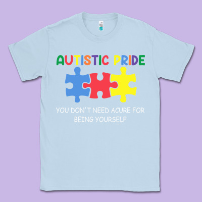 Autistic Pride Autism Awareness Classic Tee Designed By Cowhidedigitalart