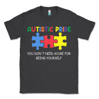 Smoke Autistic Pride Autism Awareness Classic Tee - CowhideDigitalArt