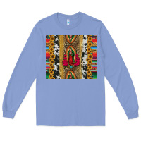 Colony Blue lady of Guadalupe Long Sleeve Tee - Jasminsmagicworld