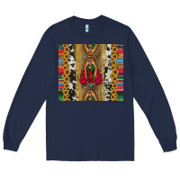 Navy lady of Guadalupe Long Sleeve Tee - Jasminsmagicworld