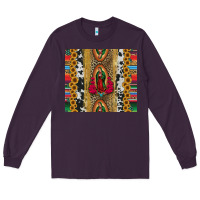 Plum lady of Guadalupe Long Sleeve Tee - Jasminsmagicworld