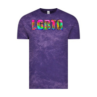 Cloud Purple lgbtq Vintage Tee - HRA Design Shop