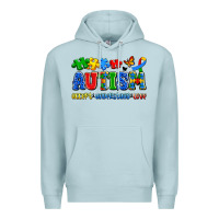 Blue Mist autism accept understand love Premium Hoodie - Artiststas