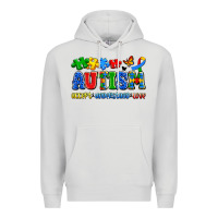 Dove Grey autism accept understand love Premium Hoodie - Artiststas