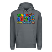 Rock autism accept understand love Premium Hoodie - Artiststas