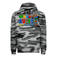 Slate Camo autism accept understand love Premium Hoodie - Artiststas