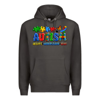 Smoke autism accept understand love Premium Hoodie - Artiststas