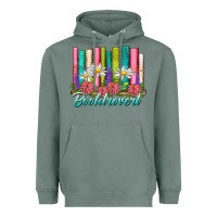 Sage booktrovert Heavyweight Hoodie - NancyCooperArtShop