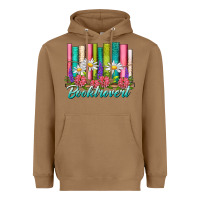 Toasted Coconut booktrovert Heavyweight Hoodie - NancyCooperArtShop