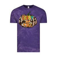 Cloud Purple happy fall yall Vintage Tee - RacoonDesign