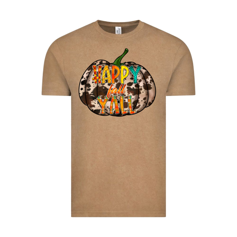 Happy Fall Yall Vintage Tee by RacoonDesign | Teevron