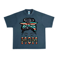 Midnight Navy mom Urban Heavy Tee - CowhideDigitalArt