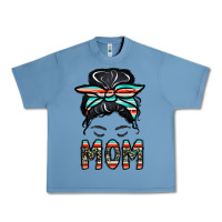 Pebble Blue mom Urban Heavy Tee - CowhideDigitalArt