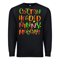 Black cotton headed ninny muggins Premium Sweatshirt - MaliasSmallBusiness