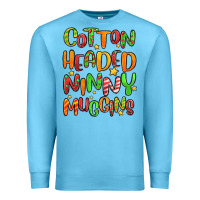 Ocean Blue cotton headed ninny muggins Premium Sweatshirt - MaliasSmallBusiness