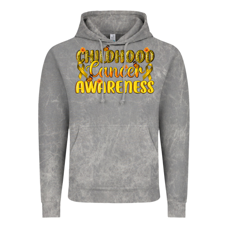 Childhood Cancer Awareness Vintage Hoodie by texasbilliewilder | Teevron