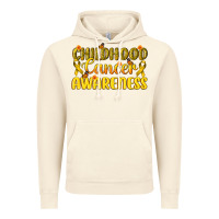 Vintage Artic Childhood Cancer Awareness Vintage Hoodie - texasbilliewilder