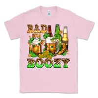 Bubblegum Pink bad and boozy with beer Classic Tee - AdoDesignShop
