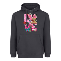 Smoke love valentines day Heavyweight Hoodie - NancyCooperArtShop