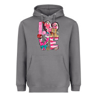 Storm love valentines day Heavyweight Hoodie - NancyCooperArtShop