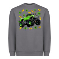 Storm Monster truck st patricks day Heavyweight Sweatshirt - Neo Western