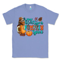 Colony Blue my blood type is pumpkin spice Classic Tee - AdoDesignShop
