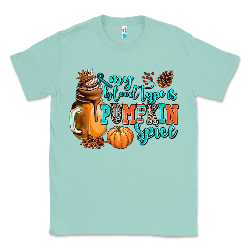 My Blood Type Is Pumpkin Spice Classic Tee by AdoDesignShop | Teevron