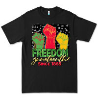 Black freedom juneteenth since 1865 Premium Tee - BarkalooDesign