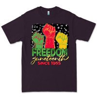 Plum freedom juneteenth since 1865 Premium Tee - BarkalooDesign