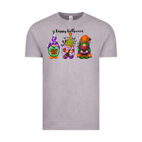 Vintage Zinc happy halloween gnomes black Vintage Tee - RacoonDesign