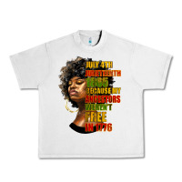 Lunar Rock juneteenth 1885 because my ancestors weren't free in 1776 black woman Urban Heavy Tee - HRA Design Shop