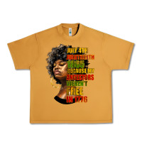 Peanut Butter juneteenth 1885 because my ancestors weren't free in 1776 black woman Urban Heavy Tee - HRA Design Shop