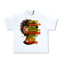 White juneteenth 1885 because my ancestors weren't free in 1776 black woman Urban Heavy Tee - HRA Design Shop