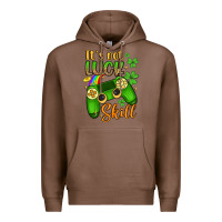 Chestnut it s not luck skill Premium Hoodie - Artiststas