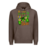 Coffee it s not luck skill Premium Hoodie - Artiststas