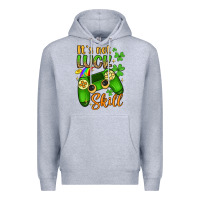 Heather Grey it s not luck skill Premium Hoodie - Artiststas