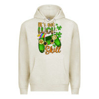 Oatmeal Heather it s not luck skill Premium Hoodie - Artiststas