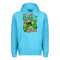 Ocean Blue it s not luck skill Premium Hoodie - Artiststas