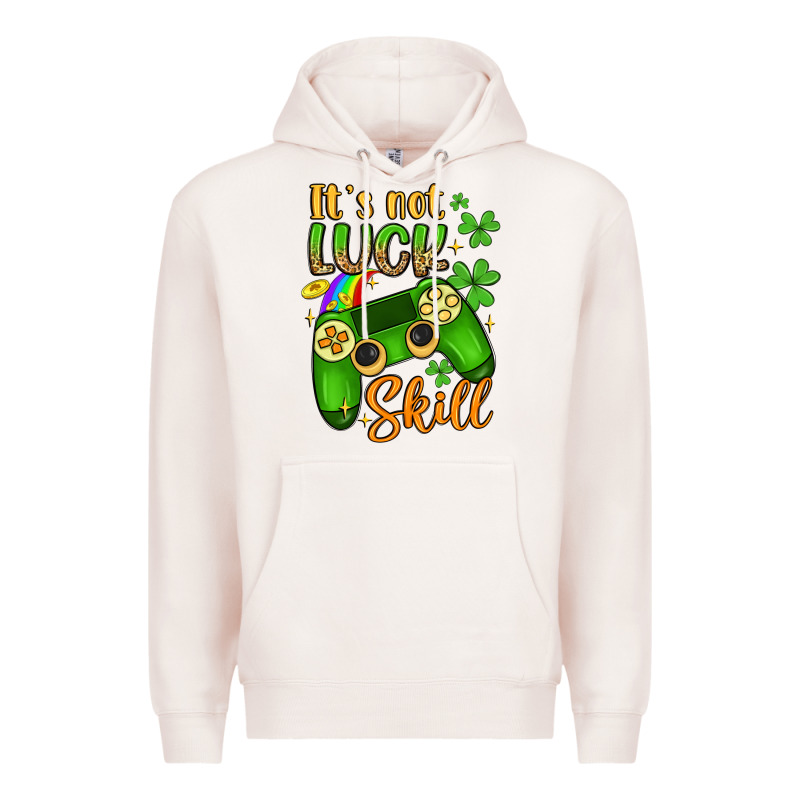 It S Not Luck Skill Premium Hoodie by Artiststas | Teevron