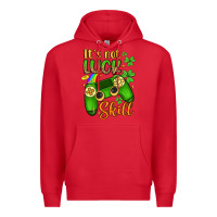 Red it s not luck skill Premium Hoodie - Artiststas
