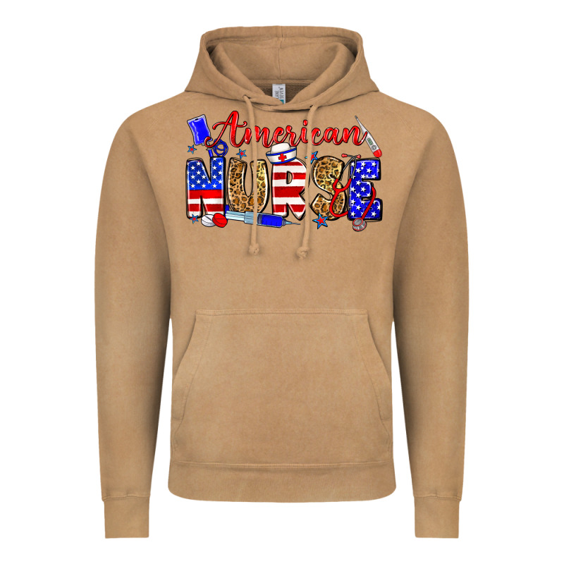 American Nurse Vintage Hoodie by Zillion Design Studio | Teevron